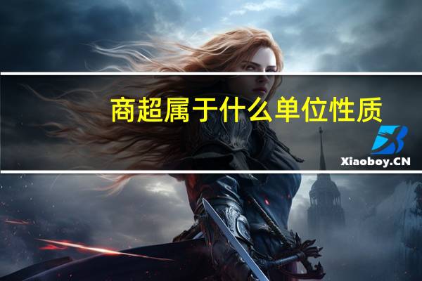 商超属于什么单位性质