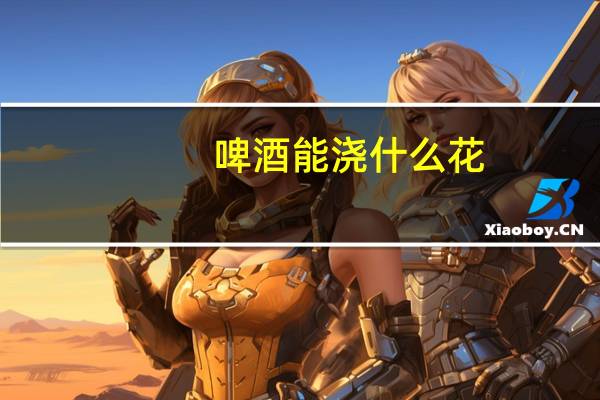 啤酒能浇什么花