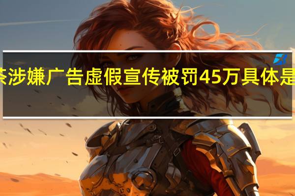 喜茶涉嫌广告虚假宣传被罚45万 具体是怎么回事？