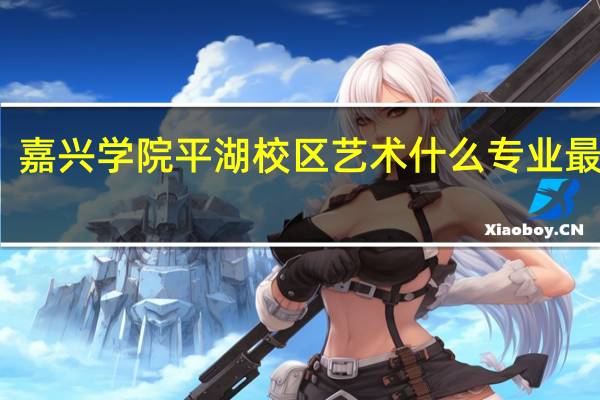 嘉兴学院平湖校区艺术什么专业最好啊
