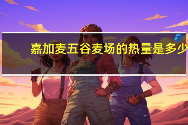 嘉加麦 五谷麦场的热量是多少