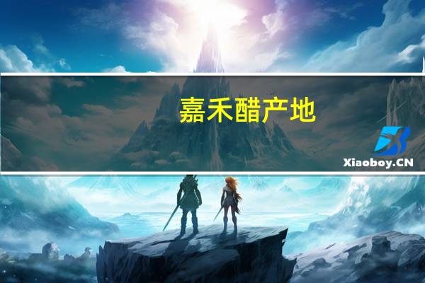 嘉禾醋产地