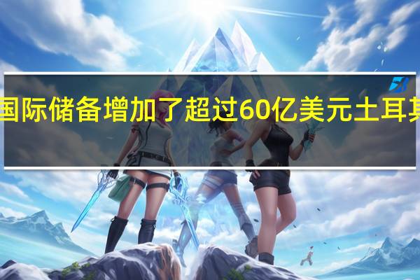四位银行家表示土耳其央行上周的净国际储备增加了超过60亿美元土耳其央行上周的国际毛储备增加了约40亿美元