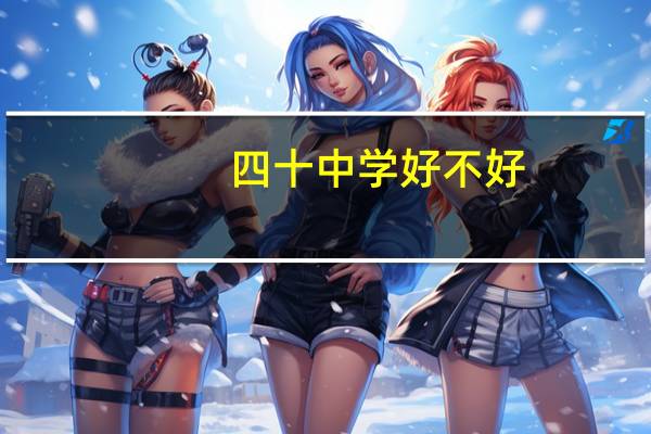 四十中学好不好