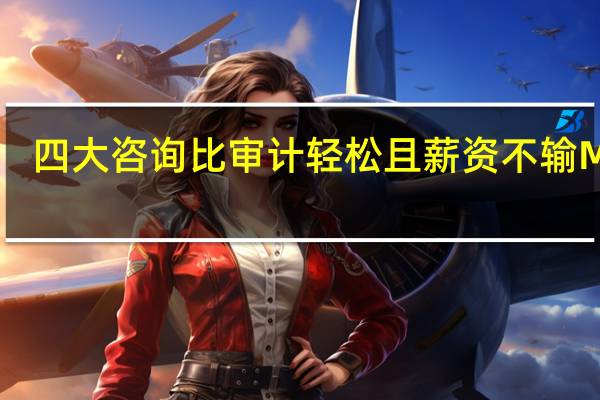 四大咨询比审计轻松且薪资不输MBB