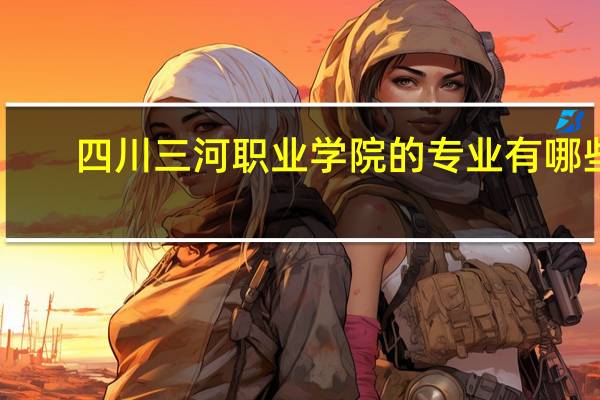 四川三河职业学院的专业有哪些