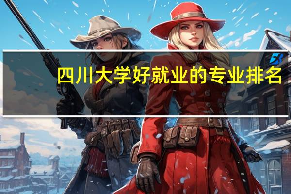 四川大学好就业的专业排名