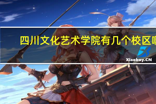 四川文化艺术学院有几个校区啊