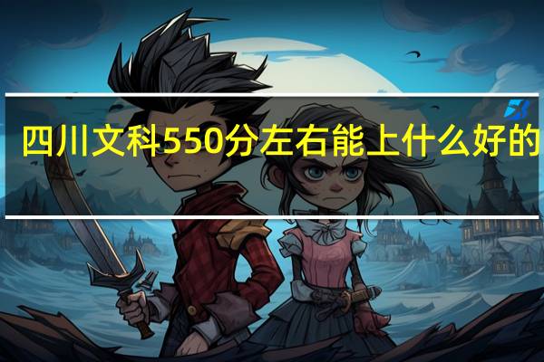 四川文科550分左右能上什么好的大学
