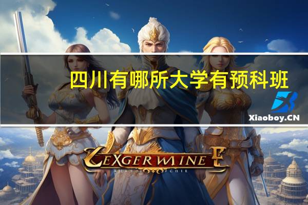 四川有哪所大学有预科班