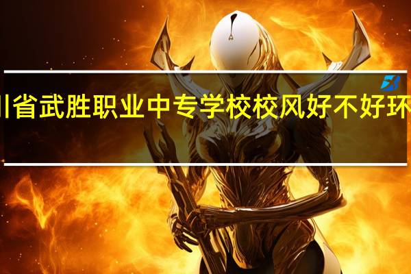 四川省武胜职业中专学校校风好不好 环境怎么样