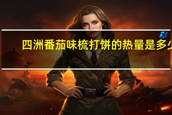 四洲 番茄味梳打饼的热量是多少