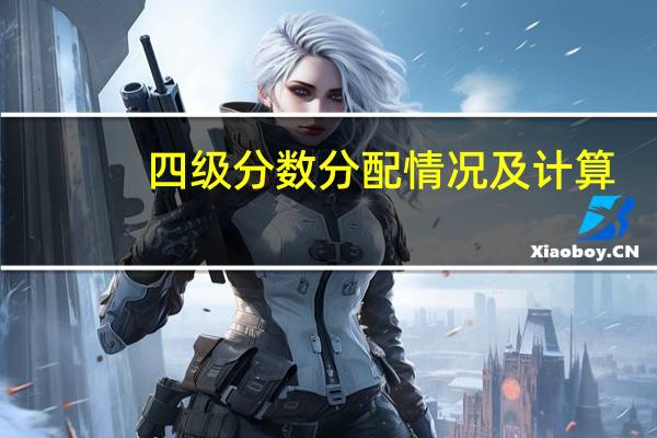 四级分数分配情况及计算