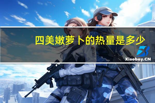 四美 嫩萝卜的热量是多少