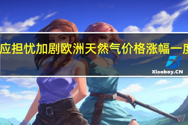 因供应担忧加剧欧洲天然气价格涨幅一度达到11%