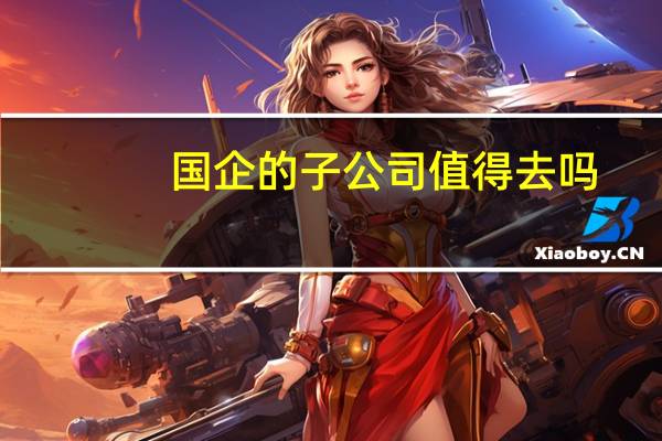 国企的子公司值得去吗