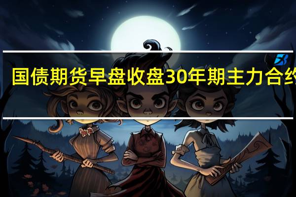 国债期货早盘收盘30年期主力合约跌0.48%10年期主力合约跌0.21%5年期主力合约跌0.09%2年期主力合约跌0.04%