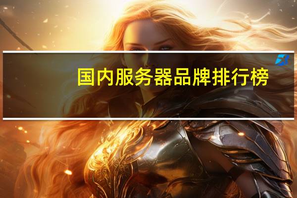 国内服务器品牌排行榜