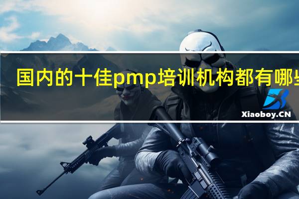 国内的十佳pmp培训机构都有哪些呢