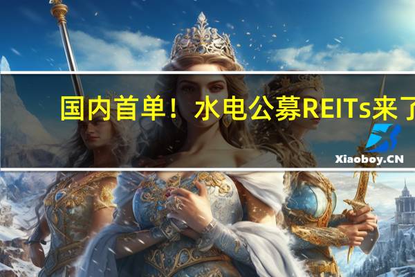 国内首单!水电公募REITs来了