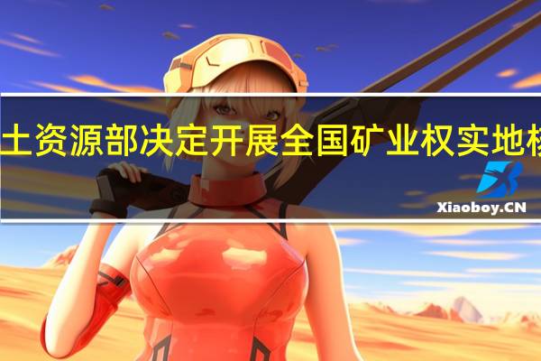 国土资源部决定开展全国矿业权实地核查工作