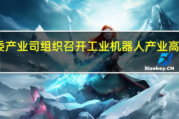 国家发改委产业司组织召开工业机器人产业高质量发展现场会