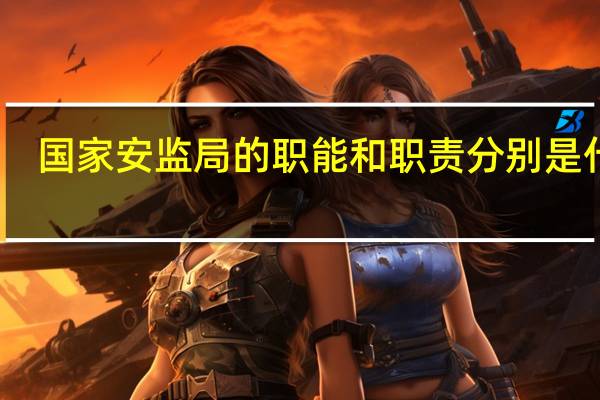 国家安监局的职能和职责分别是什么