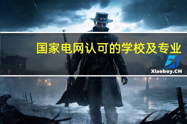 国家电网认可的学校及专业