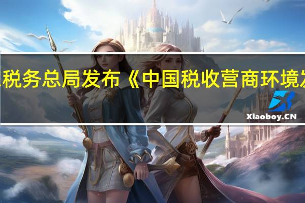 国家税务总局发布《中国税收营商环境发展报告（2013-2022年）》