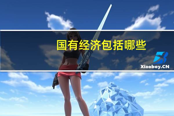 国有经济包括哪些
