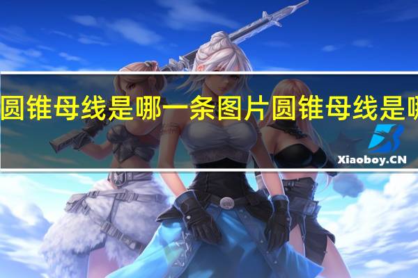 圆锥母线是哪一条图片 圆锥母线是哪一条