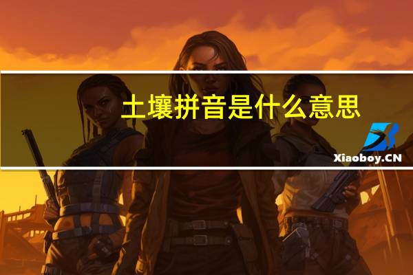 土壤拼音是什么意思（土壤拼音）