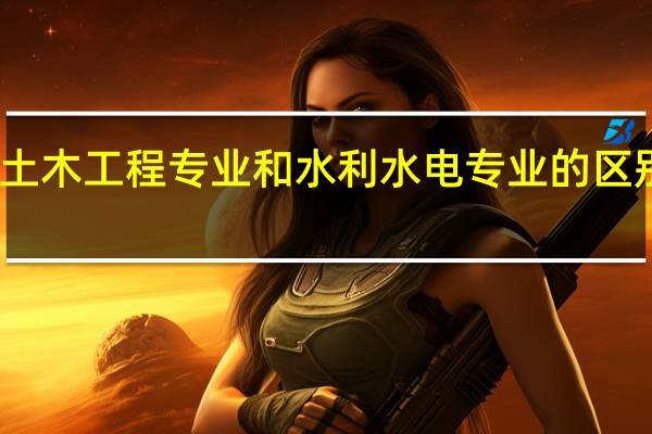 土木工程专业和水利水电专业的区别在哪