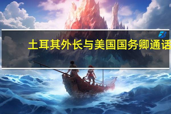 土耳其外长与美国国务卿通话