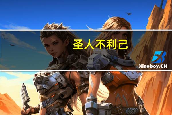 圣人不利己,忧济在元元. 何意,请求翻译