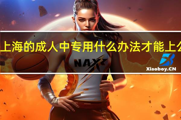 在上海的成人中专用什么办法才能上公办高职