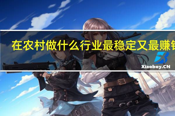 在农村做什么行业最稳定又最赚钱的