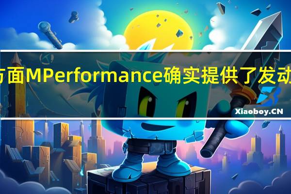 在发动机升级方面M Performance确实提供了发动机计算机的调整功能