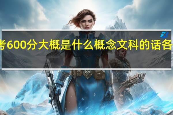 在安徽高考考600分大概是什么概念 文科的话各门课大概要考多少