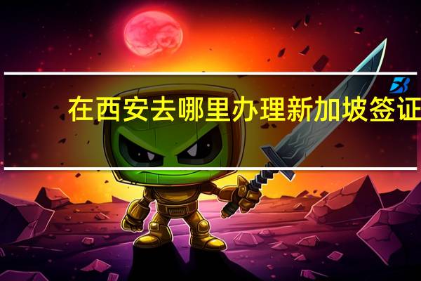 在西安去哪里办理新加坡签证