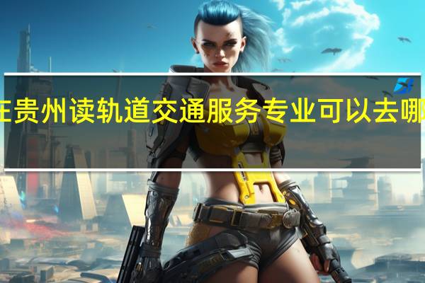 在贵州读轨道交通服务专业可以去哪些学校