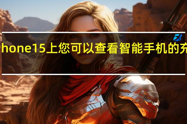 在 iPhone 15 上 您可以查看智能手机的充电周期数