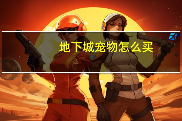 地下城宠物怎么买
