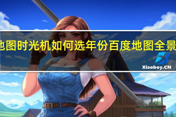 地图时光机如何选年份 百度地图全景时光机