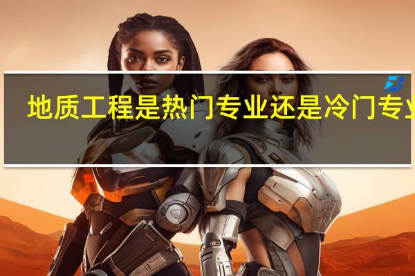 地质工程是热门专业还是冷门专业啊