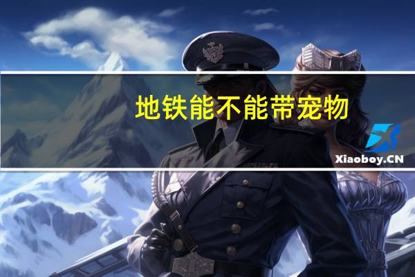 地铁能不能带宠物