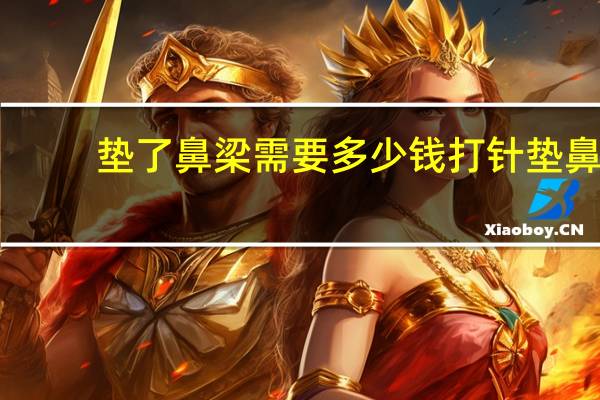 垫了鼻梁需要多少钱 打针垫鼻子多少钱