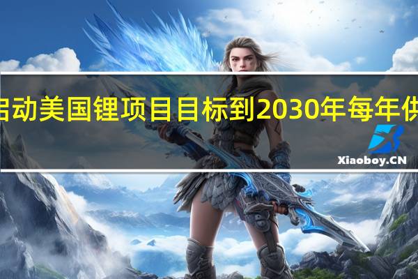 埃克森美孚宣布启动美国锂项目 目标到2030年每年供应超100万辆电动汽车