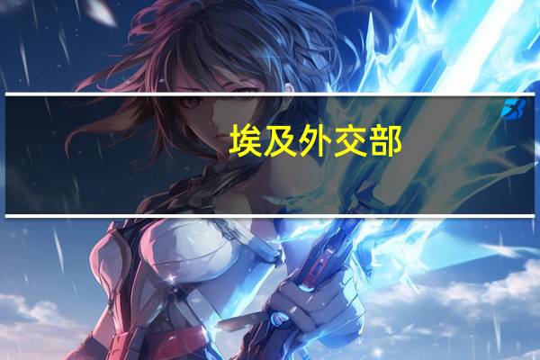 埃及外交部：埃及与加沙边境的拉法赫口岸仍然开放