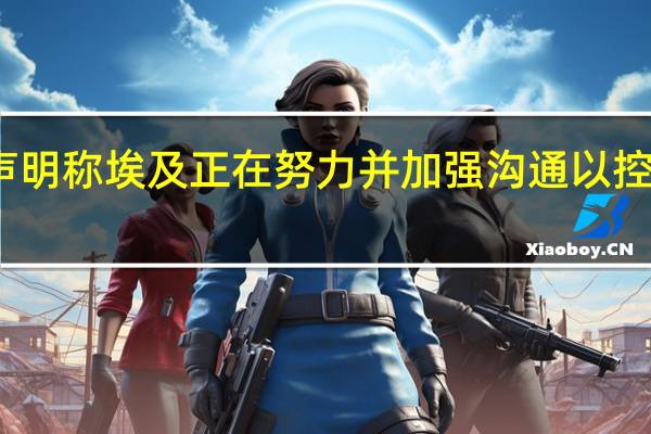 埃及总统府声明称埃及正在努力并加强沟通以控制加沙地带的局势